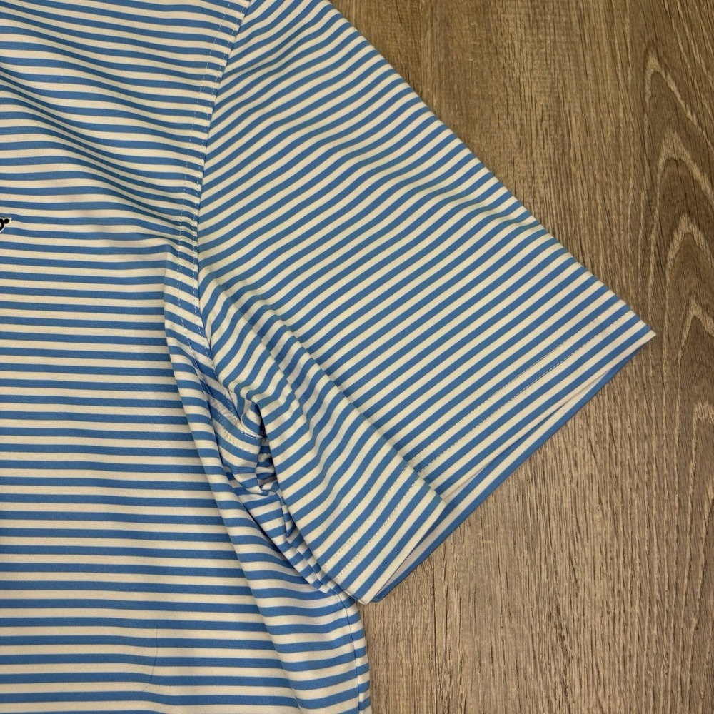 Vineyard Vines Performance Polo Golf Shirt Striped Short Sleeve Men Large Bundle - Picture 4 of 13